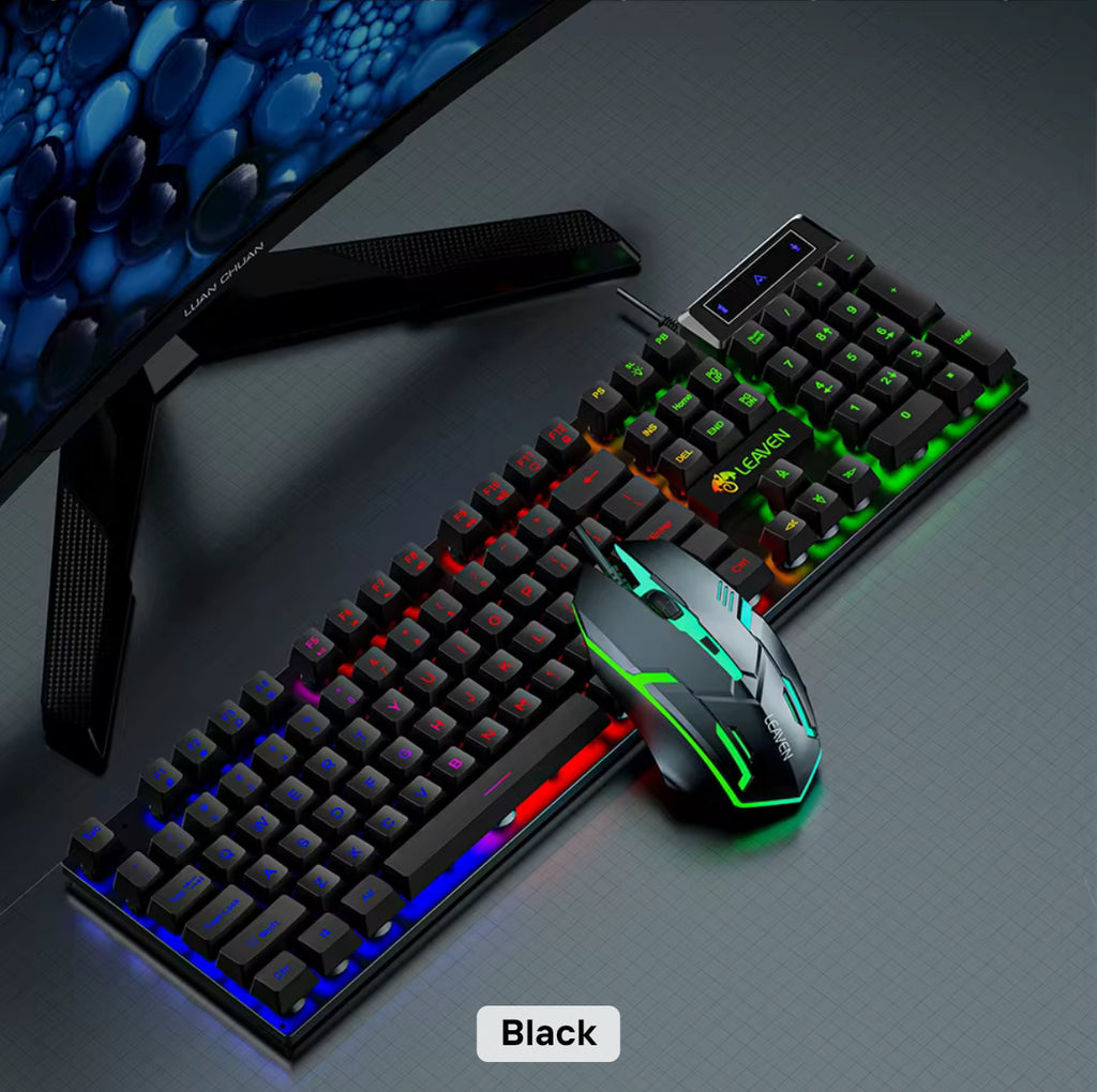 Gaming keyboard and mouse combo