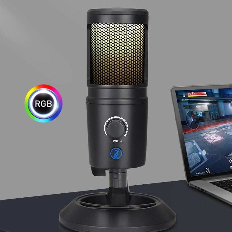 RGB dynamic light microphone