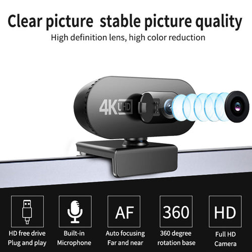 HD Webcam 4K 1080p