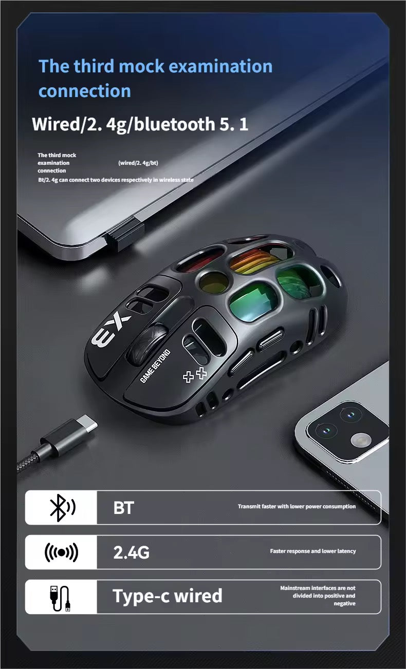Razer X3 wireless gaming mouse Rgb