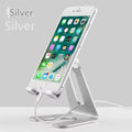 Mobile phone stand desktop lazy bedside tablet stand adjustable base suitable for iPad aluminum alloy support frame